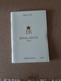 R/Card R/Ascot 2010 "CANFORD CLIFFS" signed by Jockey