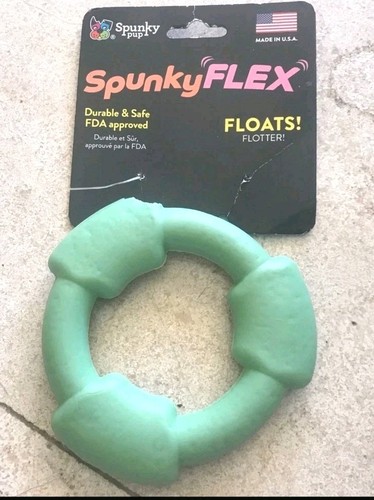 Dog Chew Toy SpunkyFlex Ring - Made In USA