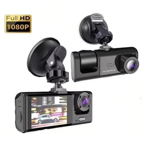 Dual Lens 1080P Car Dash Cam Recorder G Sensor DVR Front and Rear Camera Video
