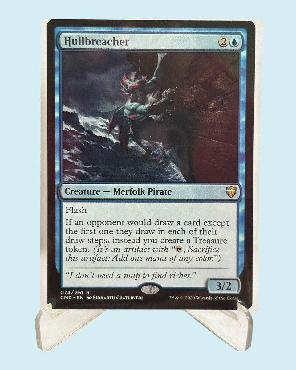 HULLBREACHER, Commander Legends, NM Near Mint, Magic the Gathering MTG