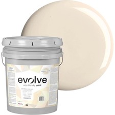 Evolve Paint  Primer: Interior  Exterior surfaces Vanilla White 5gal