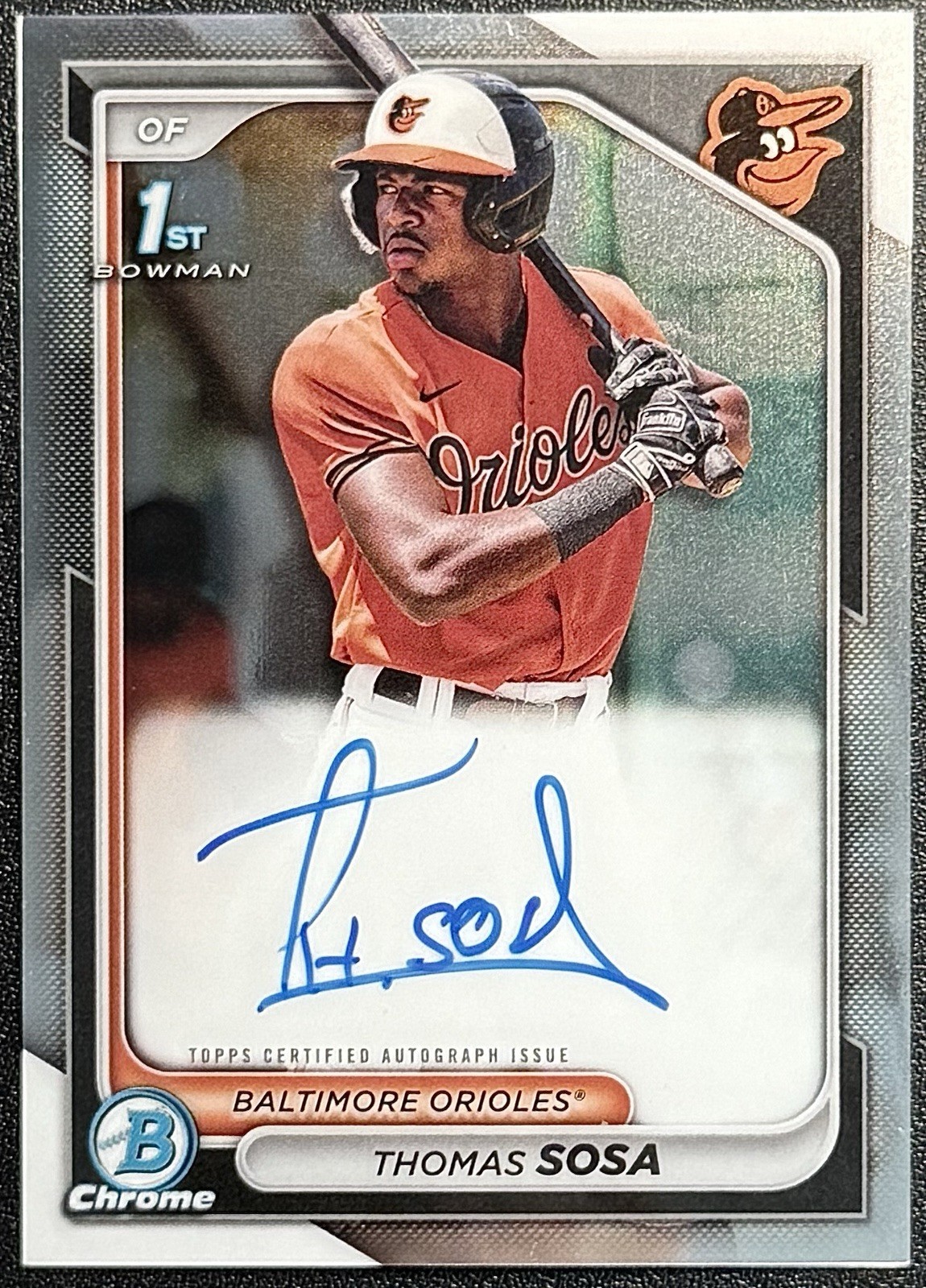 2024 Bowman Chrome - Prospect Autographs Thomas Sosa #CPA-TS (AU, RC)