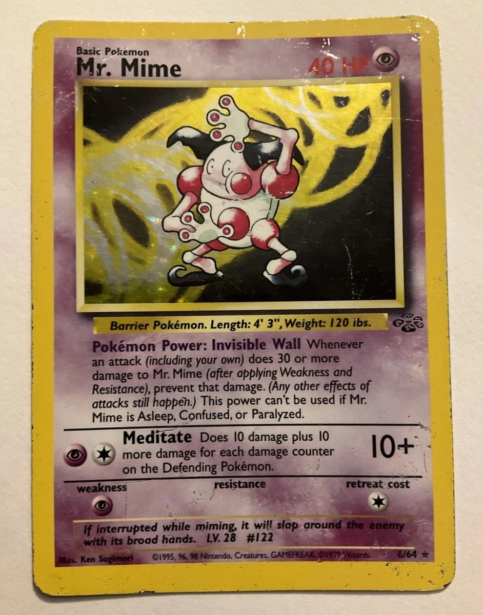 Mr. Mime Pokmon TCG Cards for sale | eBay