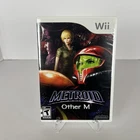 Metroid: Other M (Nintendo Wii, 2010) Complete CIB W/ Inserts