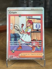 Crispin 171/131 Holo Special Illustration Rare Prismatic Evolutions Pokemon NM