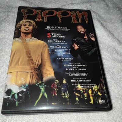 Pippin.. 1982 Musical Ben Vereen, Chita Rivera Dolby Digital DVD