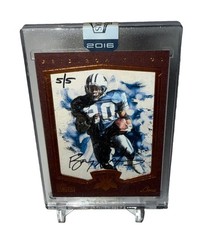 BARRY SANDERS 2016 PANINI HONORS  AUTOGRAPH AUTO 5/5 DETROIT LIONS NFL HOF RB
