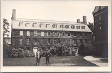 Vintage 1912 HARVARD UNIVERSITY Cambridge Real Photo RPPC Postcard 