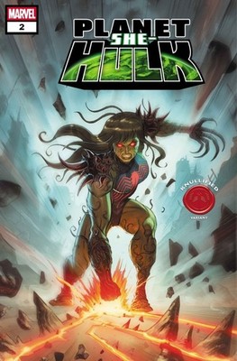 Planet She-Hulk #2 Lelio Bonaccorso Knullified Variant 12/17 Marvel