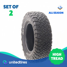Set Of 2 Used Lt 26570r17 Bfgoodrich All-terrain Ta Ko3 112109s - 1432 Set Of 2 Used Lt 26570r17 Bfgoodrich All-terrain Ta Ko3 112109s - 1432