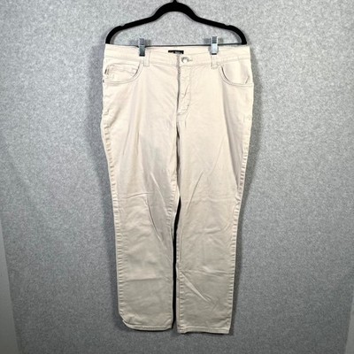Lee Jeans Mens 33W Gray Denim Cotton Stretch Light Wash Classic Fit Straight Leg
