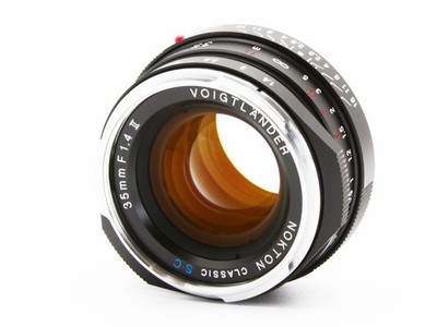 Voigtlander NOKTON classic 35mm F1.4 II SC VM Lens Near Mint w/ Box from Japan