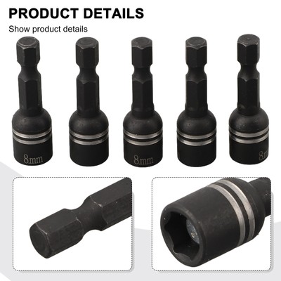 Efficient Magnetic Extension Socket Drill Bit Holder for Various Applications