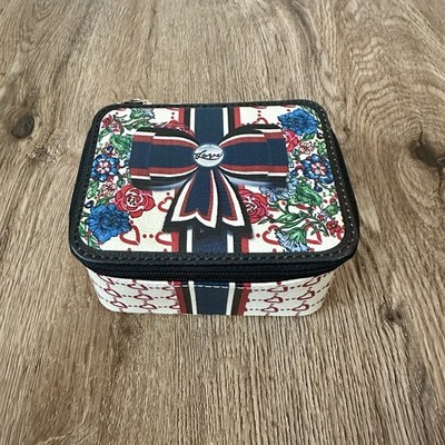Brighton BE YOUR KIND OF BEAUTIFUL Zip Around Travel Jewelry Case Box