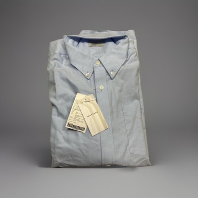 giordano dress shirts Shirt Slim Fit Navy Stripe 100% Cotton Men's Size Small Giordano Ivy Jersey Liquid Cotton