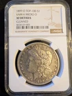 1899-O, Micro O, VAM-6, $1 Morgan Silver Dollar, Graded, XF Detail