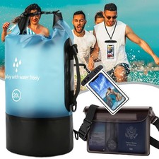 Wasserdichter 20L-Packsack für Kajakfahren, Rafting, Bootfahren, Strand, Surfen