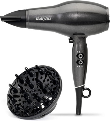 Babyliss Platinum Diamond Haartrockner & Diffusor - Profi 2300W Föhn 