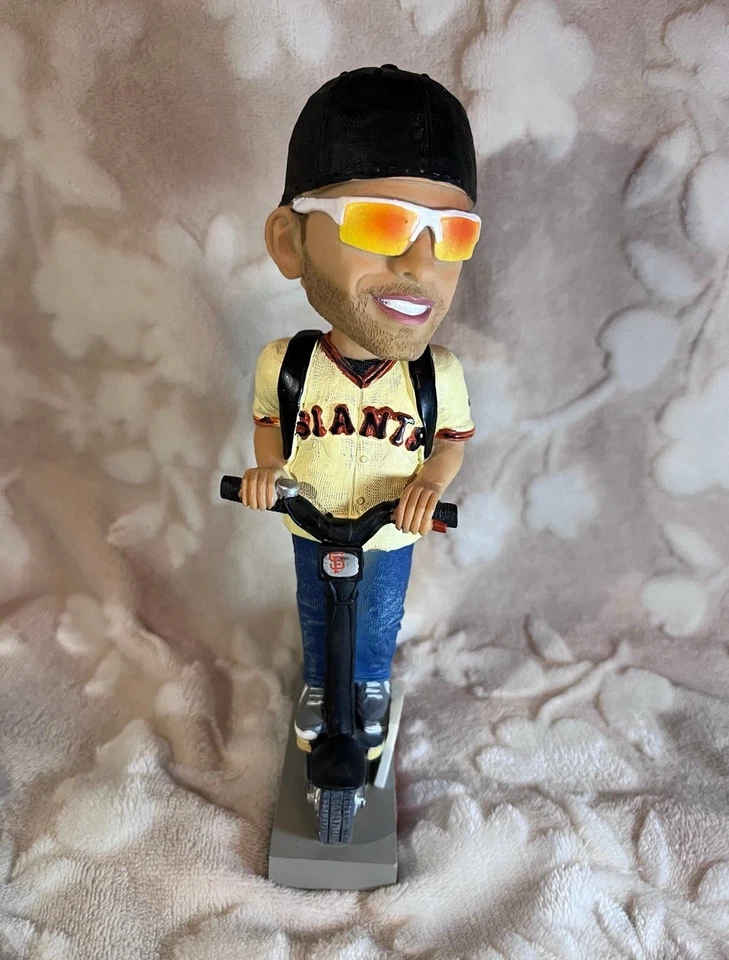 SF Giants Hunter Pence on a Scooter Bobble Head - Image 2 of 4