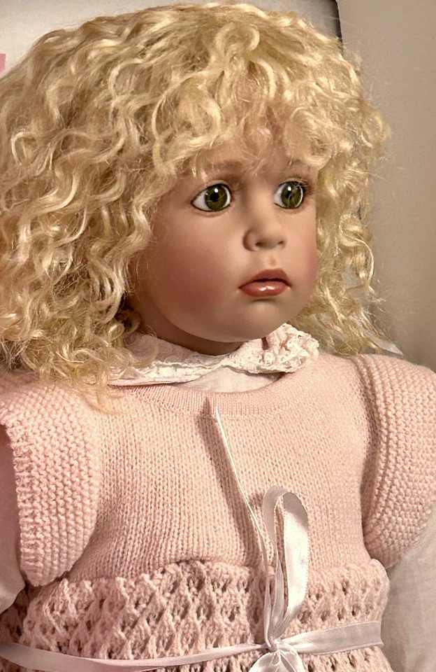 Götz Puppe Künstlerpuppe doll Sissel Skille Susie Zertifikat limitiert - Bild 3 von 4