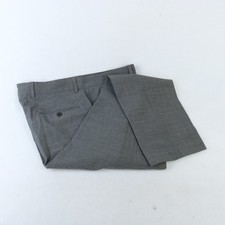 TODD SNYDER GRAY WOOL BLEND DRESS PANTS 32W 30L 27.5 INSEAM