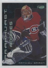 2001-02 ITG Parkhurst Beckett Promo Mathieu Garon #270 y0i