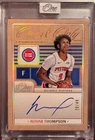2023 Panini One and One Ausar Thompson One & Only On Card Auto /49