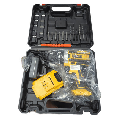 UNTIMATY 21V Power Drill Driver Kit Cordless Electric Screwdriver 2-Speed (Ye...