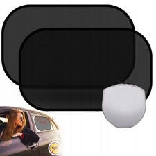 2x Autofenster Sonnenschutz Sonnenblende Auto Heckscheibe Kinder Universal