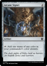 Arcane Signet #127 | Near Mint | BLC Bloomburrow Commander Magic MTG