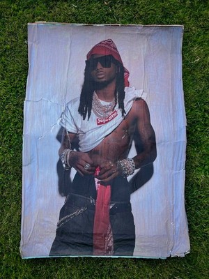 ミュージシャン Supreme x Playboi Carti poster Supreme X Playboi Carti Poster | eBay