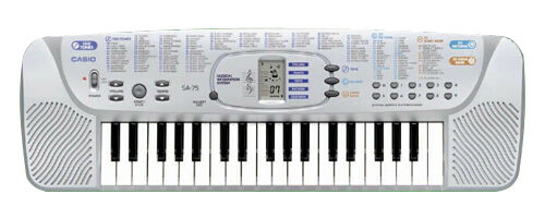 Uafhængig Gør livet Metafor Casio SA-75 Keyboard for sale online | eBay