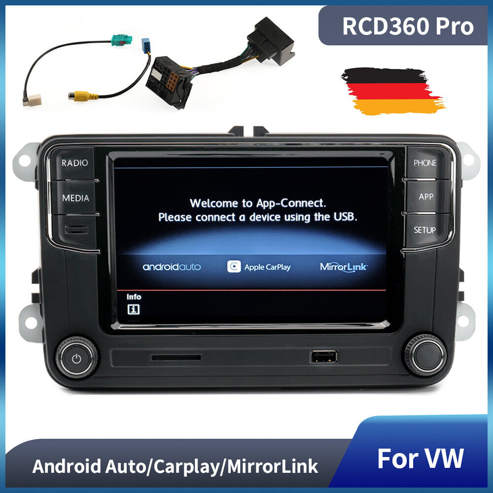 NONAME RCD330 187B RCD360 PRO Android Auto Carplay Autoradio Für VW Tiguan Golf