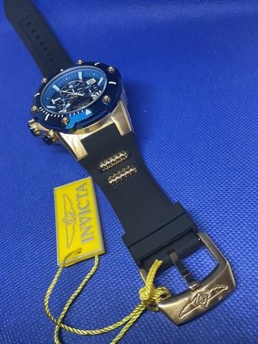 Invicta Speedway gold/blue mod 40892 men’s wristwatch - Picture 9 of 11