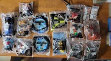 McDonalds HAPPY MEAL TOYS 16 Lot Sing Snoopy Angry Despicable Justice Titans Pet