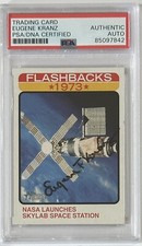 2022 TOPPS HERITAGE GENE EUGENE KRANZ SIGNED PSA DNA COA AUTOGRAPH NASA DIRECTOR