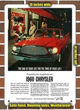 Metal Sign - 1960 Chrysler Windsor - 10x14 Inches Metal Sign - 1960 Chrysler Windsor - 10x14 Inches