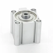 SMC CQ2B16-15D Compact Cylinder Double Acting Single Rod Without Auto Switch ✦KD