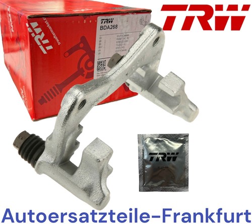 SATZ TRW BREMSSATTEL-TRÄGER HALTER HINTEN VW GOLF PASSAT POLO VENTO SEAT IBIZA - Picture 5 of 7
