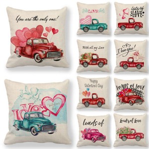 valentine pillow cases