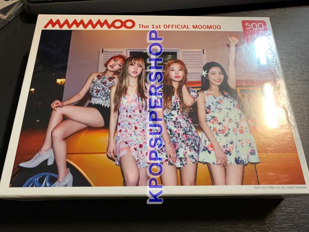 Mamamoo MOOMOO 1st Membership Kit Puzzle and Postcard Set Official