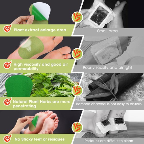 Wormwood Herbal Wellnee Knee Pain Relief Pads Warming Plaster Joint Ache Sticker - Picture 5 of 22