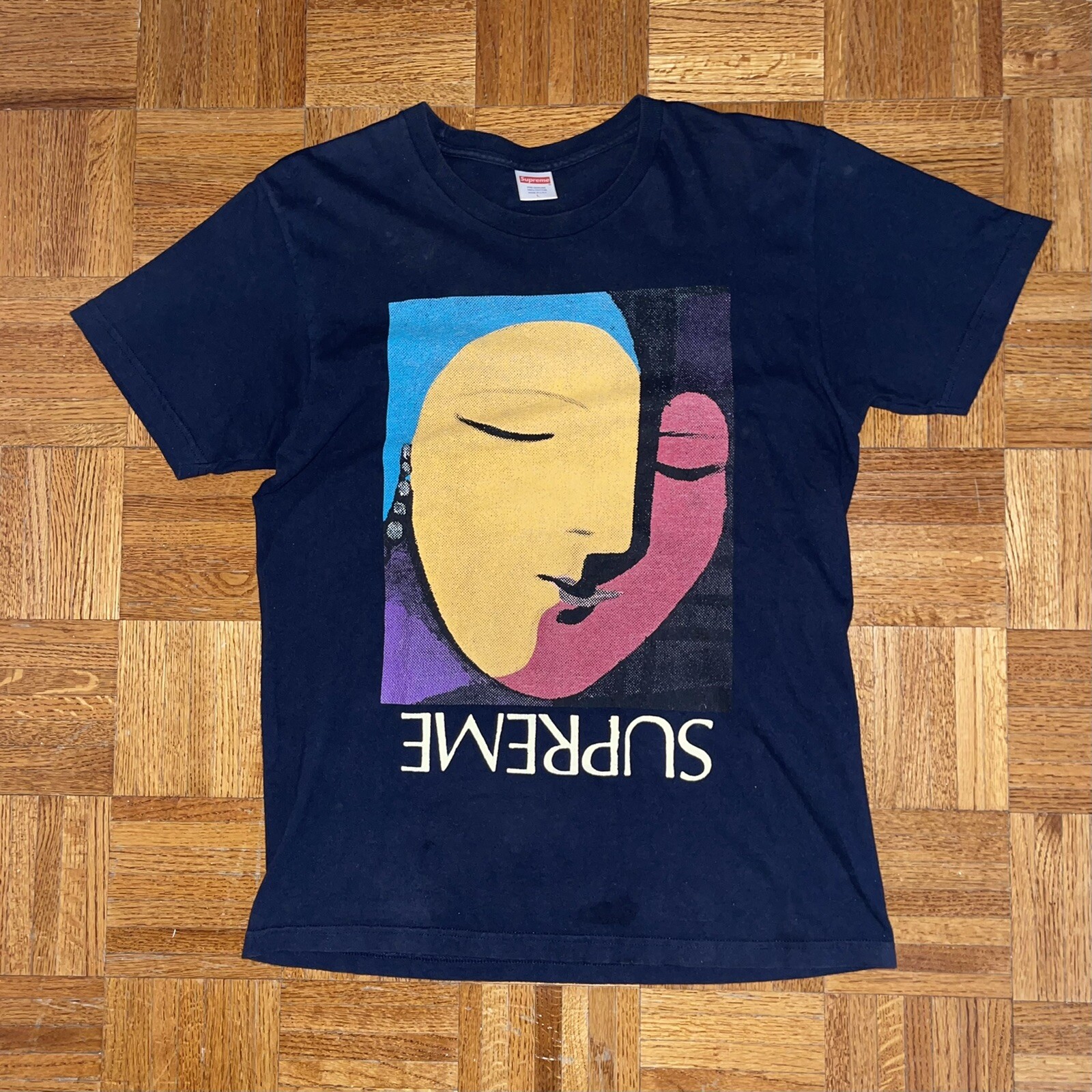 supreme abstract tee