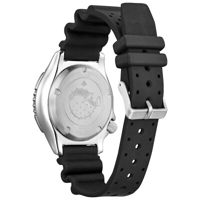 シチズン フグ プロマスター 自動巻き FUGU NY0130-08E ダイバー Citizen Men Automatic Promaster Dive Fugu Pufferfish Black Watch