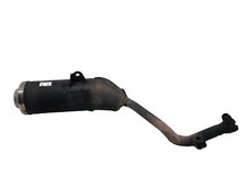 TERMINALE SINISTRO HONDA NX 650 DOMINATOR 1996 2002 COLLETTORE SCARICO MARMITTA