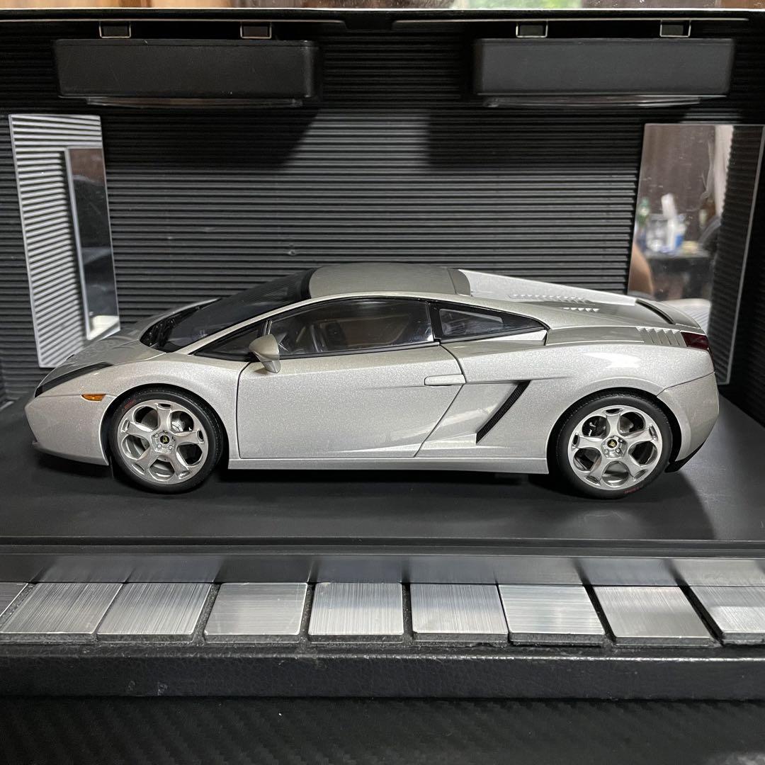 AUTOart 1/18 Undisplayed Lamborghini Gallardo 2003 Silver | eBay