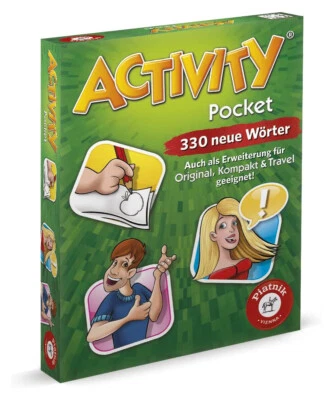 Piatnik Activity Pocket Kartenspiel Gesellschaftsspiel Reisespiel 416 Spieler - Bild 1 von 2