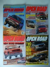 Lot of (4) Road & Track OPEN ROAD 4WD Adventure Magazines 1995-1998