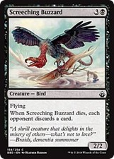SCREECHING BUZZARD X 4 N/M BATTLEBOND MAGIC THE GATHERING