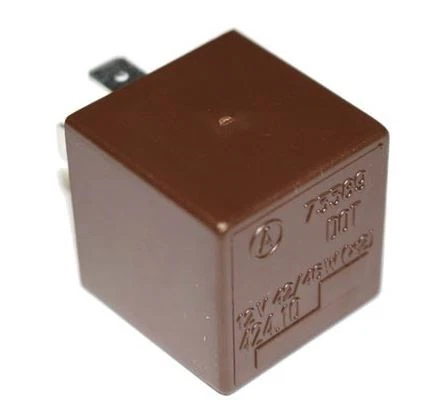 RELE' INTERMITTENZA FRECCE MARRONE 12V 4 PIN FIAT UNO CINQUECENTO PANDA FIORINO - Immagine 3 di 4